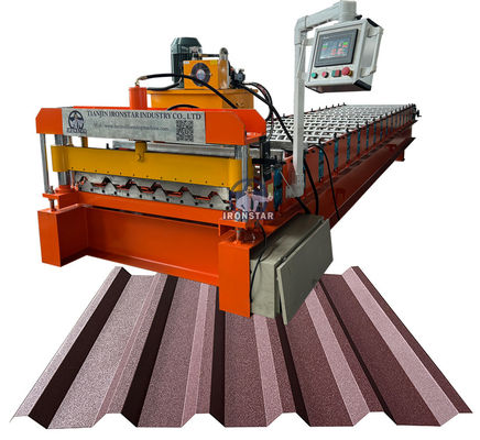 “Brazil Standard 980 Roofing Sheet Roll Forming Machine Galvanized Steel PPGI Metal Roof Panel Roll Forming Machine Building Material Machinery”