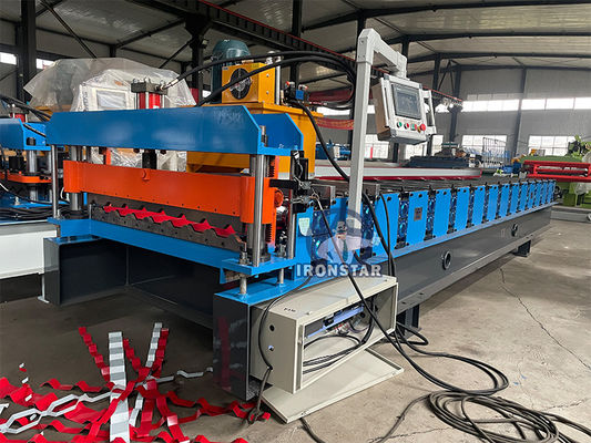“Maquina Automática Corte Volador R101 | Automatic Flying Cutting R101 Roof Sheet Roll Forming Machine for Mexico Construction”