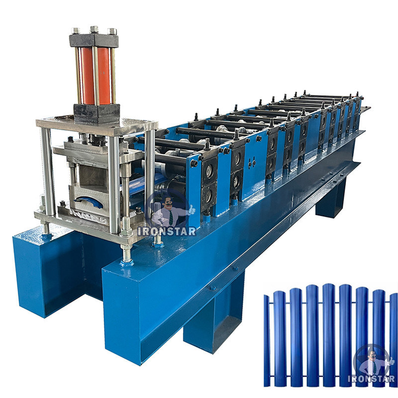 “Hungary Automated Fence Panel Machine Metal Fence Panel Roll Forming Machine Fence Panel Making Machinery Production Line Equipment for Hungarian Fence Manufacturer”
