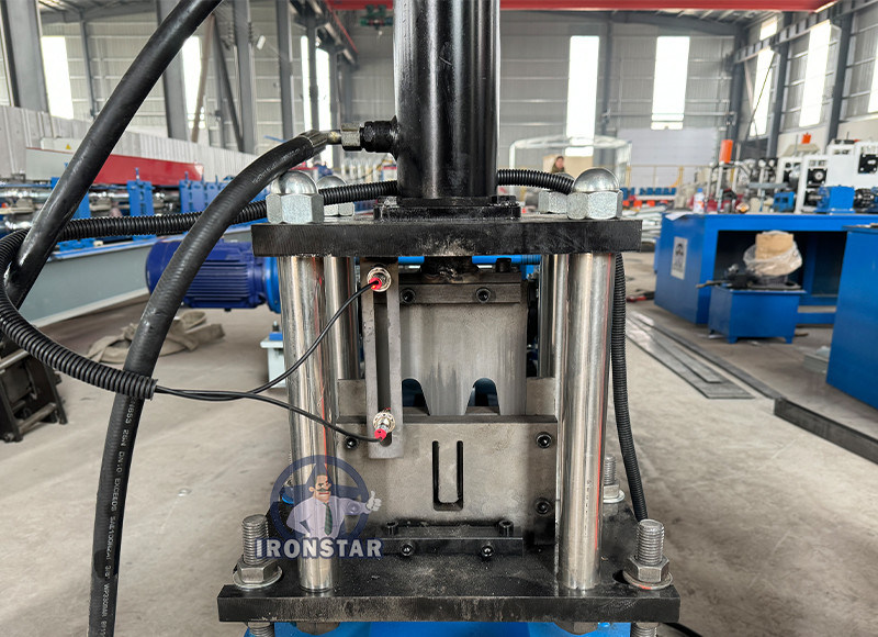 “Automatic Two Sizes U Channel Roll Former 30x50 30x70mm Roller Shutter Door Guide Rail Forming Machine Nicaragua Market U Guide Rail Forming Machine Combined 2 Size Shutter Door Track Roll Forming ”