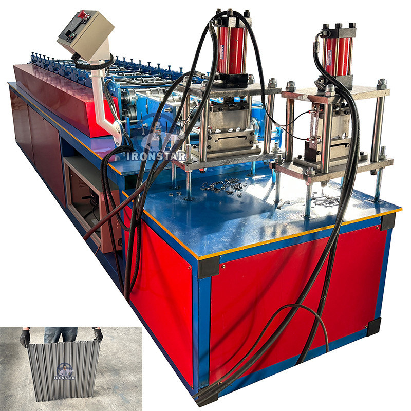 “Automatic 2 In 1 Rolling Shutter Door Roll Forming Machine Galvanized Shutter Profile Forming Machine For Saudi Market Factory Direct 2 In 1 Roller Shutter Door Machine”