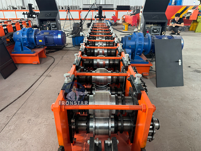 “Russia Popular 32×25mm UPurlin Roll Forming Machine Cold Roll Forming U Profile Purlin Production Line High Precision 32*25mm U Purlin Roll Forming Machine Steel Structure U Profile Making Machine S”