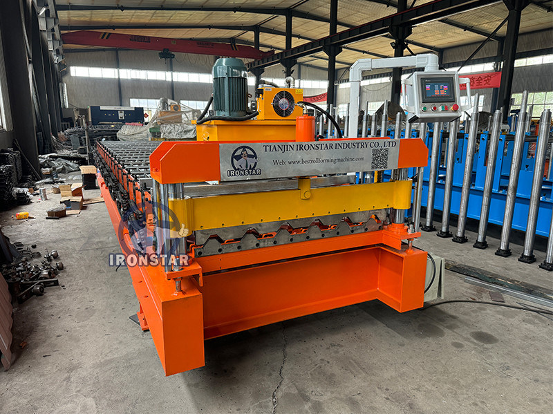 “Brazil Standard 980 Roofing Sheet Roll Forming Machine Galvanized Steel PPGI Metal Roof Panel Roll Forming Machine Building Material Machinery”