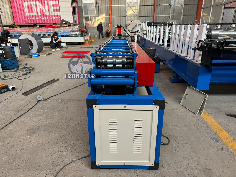 “174mm Metal Fence Post Roll Forming Machine Popular in Miami USA Fence Roll Forming Machine Fence Panel Making Machinery Full Set Fence Production Equipment for Fence Panel Factory”