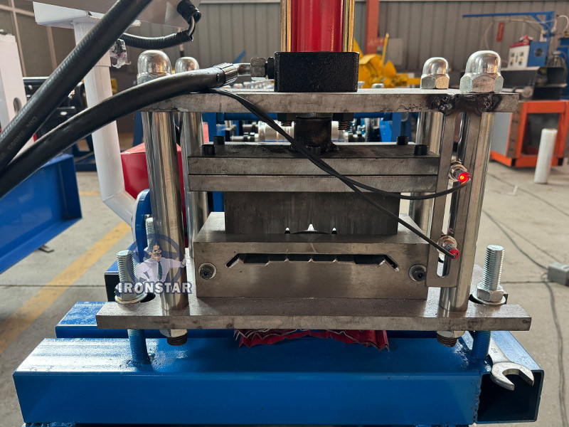 “174mm Metal Fence Post Roll Forming Machine Popular in Miami USA Fence Roll Forming Machine Fence Panel Making Machinery Full Set Fence Production Equipment for Fence Panel Factory”