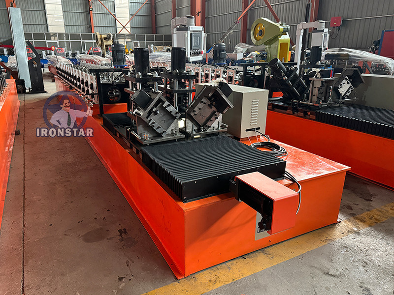 “Middle East Standard Automatic Shadow Wall Angle 2 in 1 Roll Forming Machine in UAE”